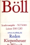 Heinrich Boll Aufsatze Kritiken Reden Авторский сборник Букинистическое издание Сохранность: Хорошая Издательство: Kiepenheuer & Witsch, 1967 г Суперобложка, 512 стр Язык: Немецкий инфо 6902s.